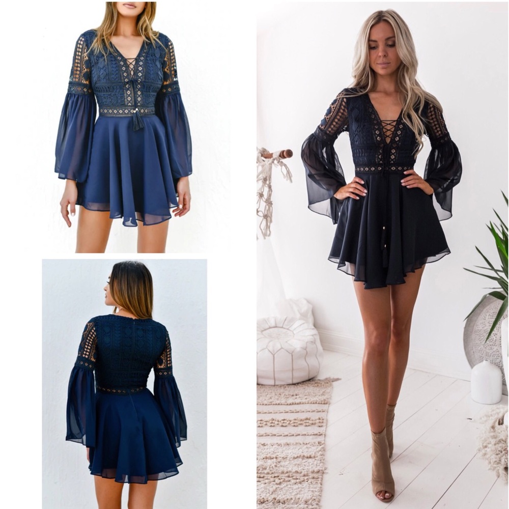 NWOT TWO SISTERS THE LABEL Alyse Dress Sz 4 Small